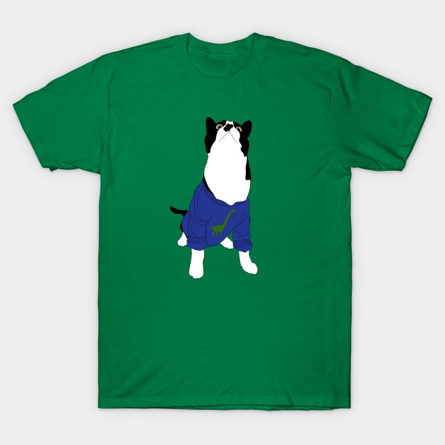 A Sweater for ME cat T-Shirt by TooCoolUnicorn